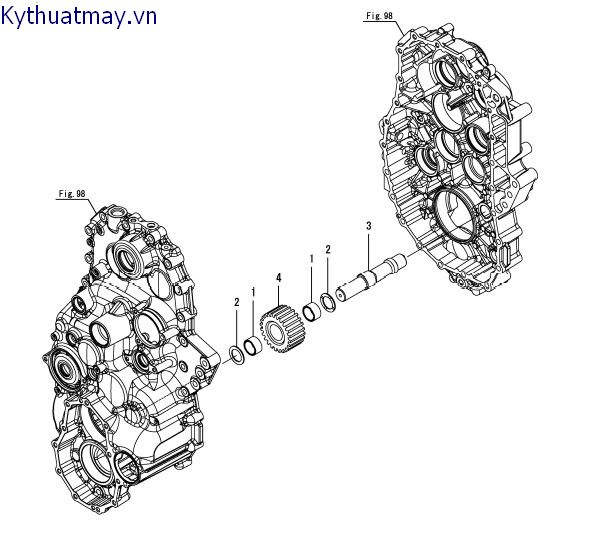 Trục truyền động quay số 5